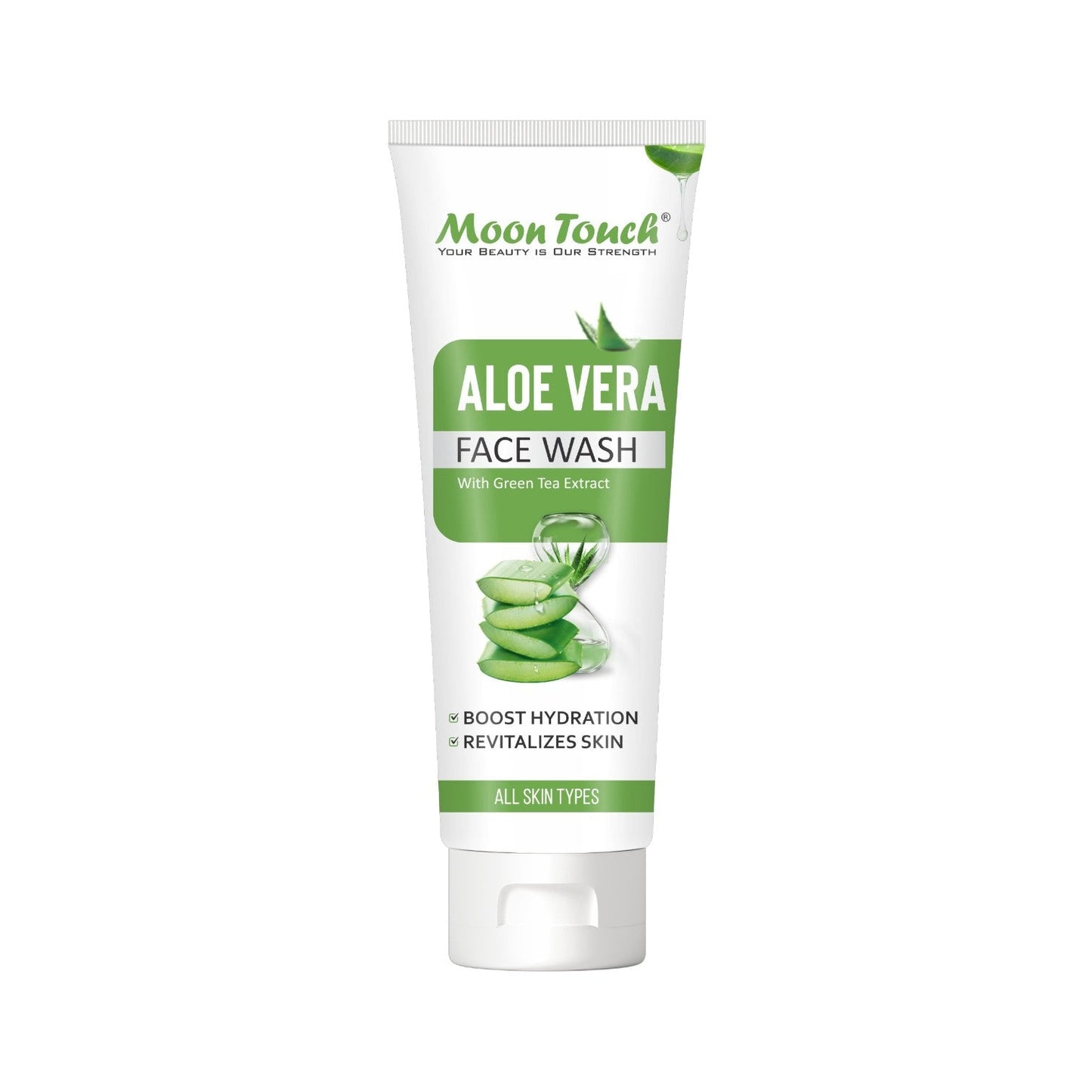 Hydrating Aloe Vera Face Wash (with GreenTeaExtract)