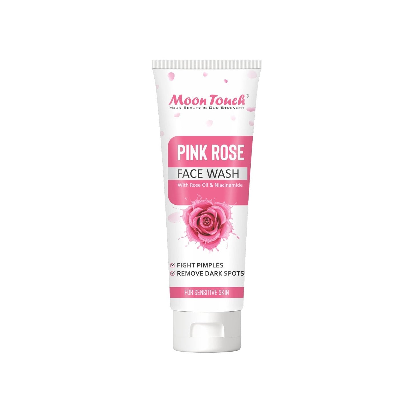 Niacinamide Pink Rose Face Wash (Creamy) 100ml