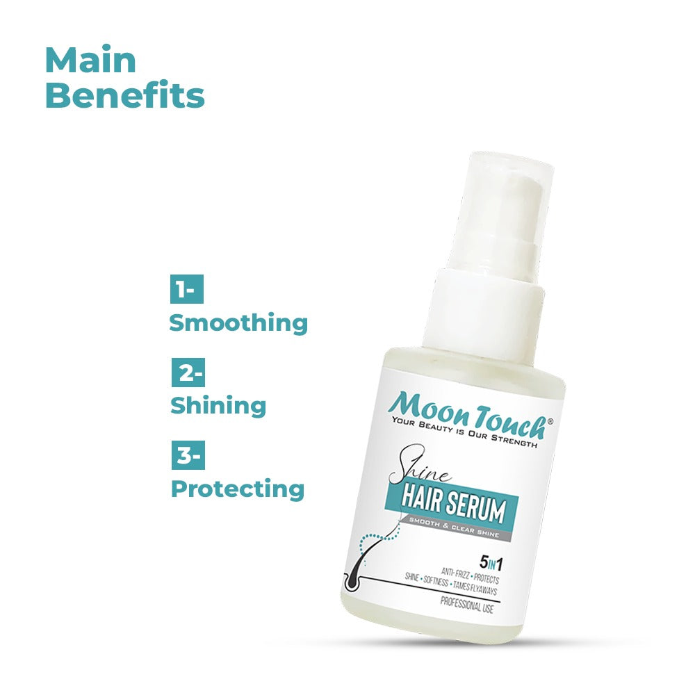 Anti Frizz Shine Hair Serum (Protect From Heat Damage)